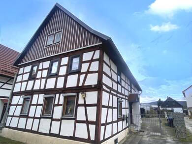 Einfamilienhaus zum Kauf 134.000 € 8 Zimmer 206 m² 1.078 m² Grundstück frei ab 01.08.2025 Schwarza Rudolstadt 07407