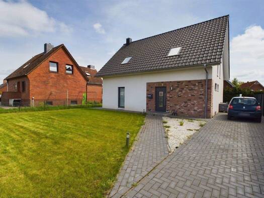 Einfamilienhaus zur Miete 1.600 € 4 Zimmer 146 m² 444 m² Grundstück frei ab sofort Königsberger Straße Bützfleth Stade 21683