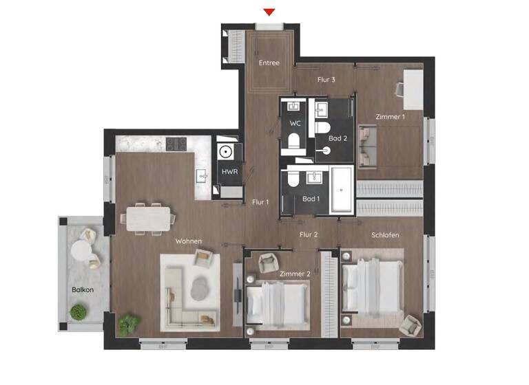 Wohnung zum Kauf 750.000 € 4 Zimmer 97 m²<br/>Wohnfläche Bornstedt Potsdam 14469