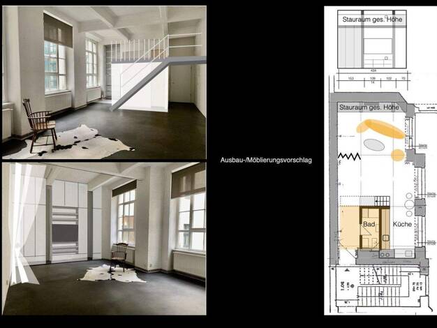 Studio zum Kauf provisionsfrei 339.000 € 1 Zimmer 47 m² 1. Geschoss Neukölln Berlin 12047