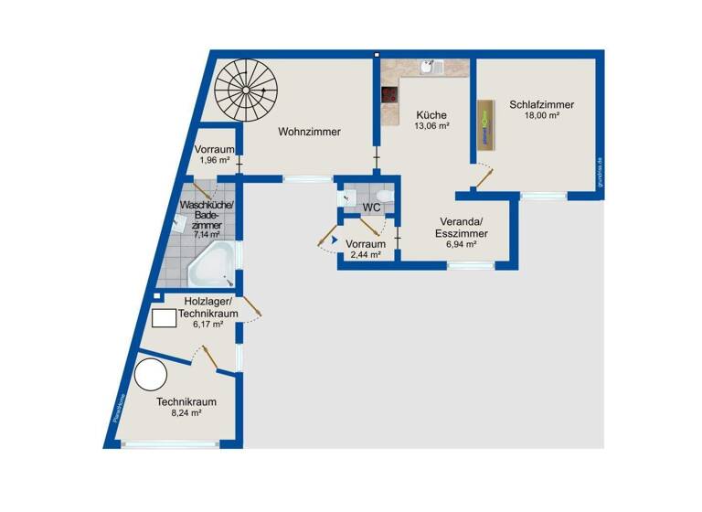 Einfamilienhaus zum Kauf 250.000 € 4 Zimmer 86 m² Steinabrückl 2751