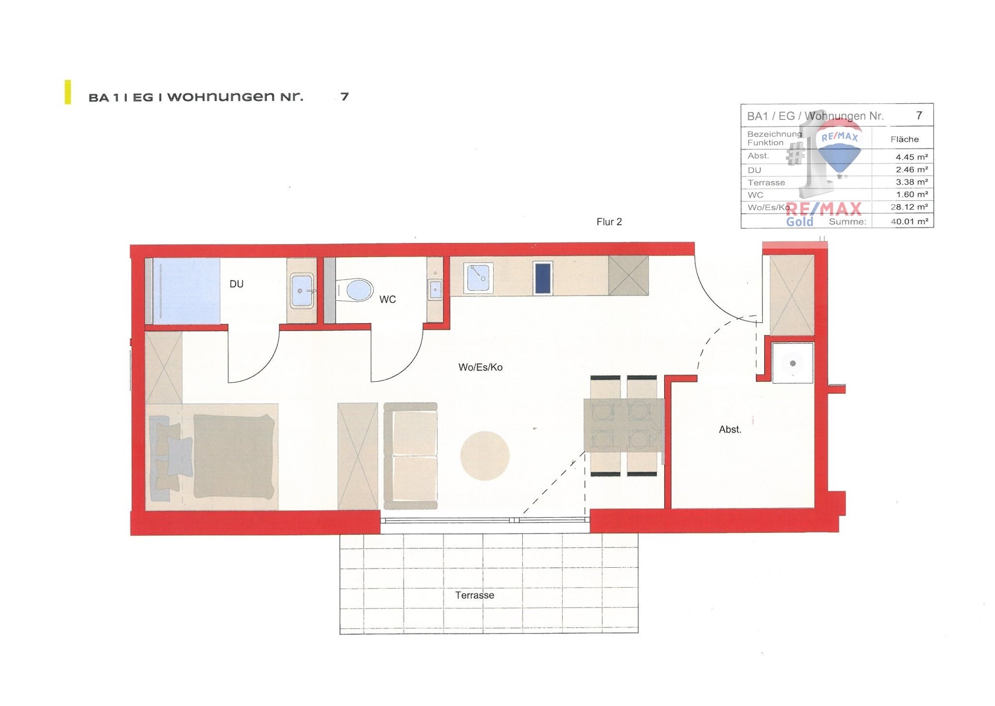 Wohnung zum Kauf provisionsfrei als Kapitalanlage geeignet 222.000 € 1,5 Zimmer 40 m²<br/>Wohnfläche Altenmünster - östlich I Crailsheim 74564