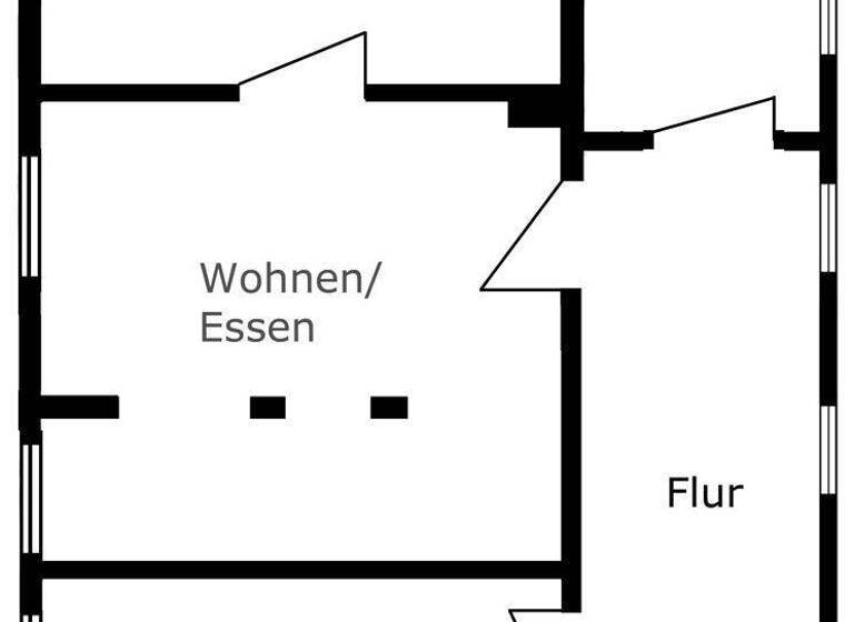 Wohnung zur Miete 359 € 2 Zimmer 67,6 m² 2. Geschoss Gabelentzstraße 2a Altenburg 04600
