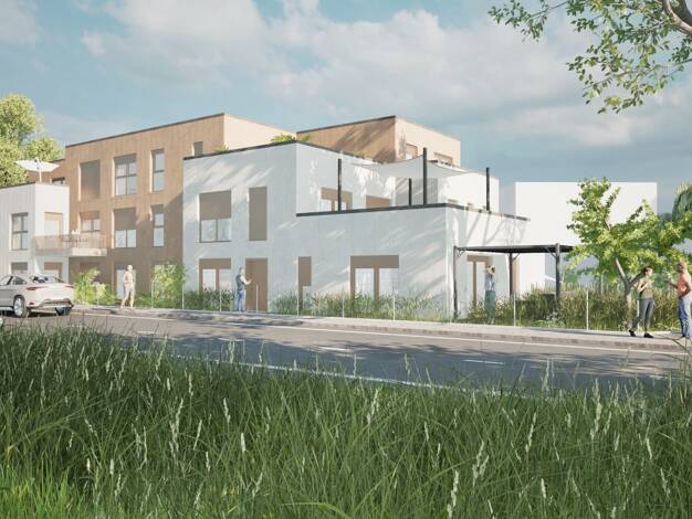 Terrassenwohnung zum Kauf provisionsfrei 3 Zimmer 86,3 m² 2. Geschoss Neuendettelsau 91564