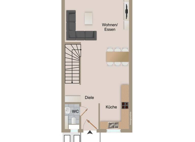 Reihenmittelhaus zur Miete 1.700 € 5 Zimmer 123,5 m² Wellinger Straße 50 Wyhl 79369