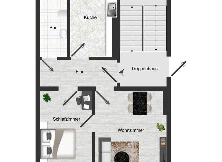 Wohnung zum Kauf 259.000 € 2 Zimmer 61 m² 3. Geschoss Rosenthal Berlin-Niederschönhausen 13156