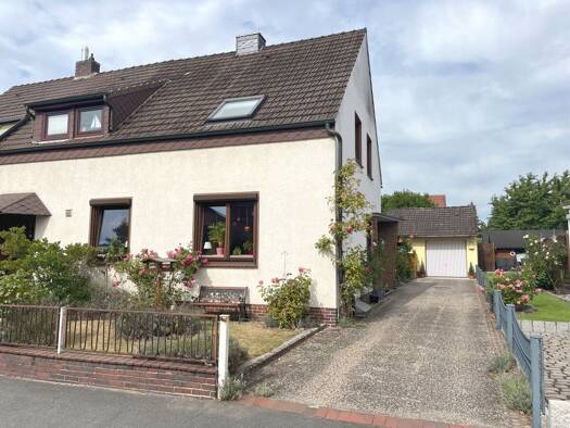 Doppelhaushälfte zum Kauf 198.000 € 3 Zimmer 104 m² 462 m² Grundstück Lüssum-Bockhorn Nord 28779
