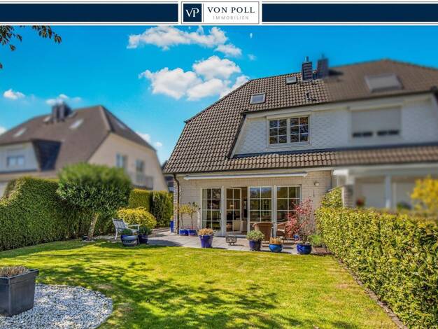 Doppelhaushälfte zum Kauf 598.000 € 4 Zimmer 120 m² 281 m² Grundstück Harksheide Norderstedt 22844