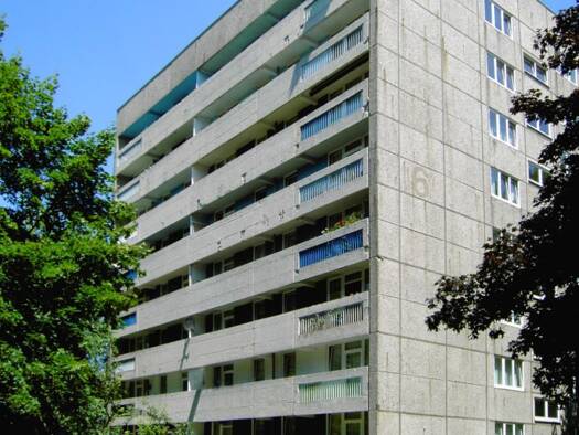 Wohnung zur Miete 1.091 € 4 Zimmer 93,9 m² 6. Geschoss frei ab 01.11.2026 Julius-Brecht-Straße 6 Bonames Frankfurt am Main 60433