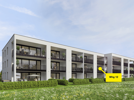 Terrassenwohnung zur Miete - Erstbezug 1.130 € 2 Zimmer 48 m² Neugrütt 4 Fußach 6972