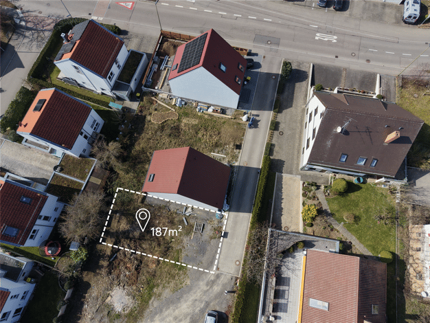 Grundstück zum Kauf provisionsfrei 190.740 € 187 m² Grundstück Heimerdingen Ditzingen 71254