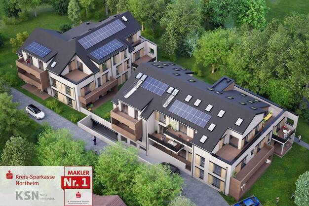 Wohnung zum Kauf - Neubau provisionsfrei 649.000 € 5 Zimmer 139,8 m² Dachgeschoss Groß Ellershausen Göttingen 37079
