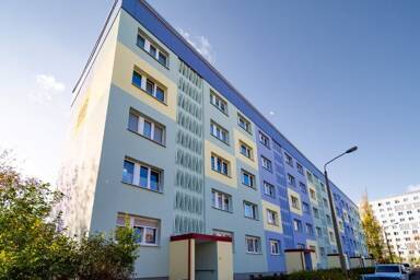 Wohnung zur Miete 414 € 3 Zimmer 60,6 m² 4. Geschoss Akener Bogen 9 Westliche Neustadt Halle 06124