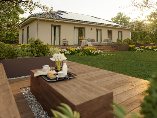 Bungalow zum Kauf provisionsfrei 266.290 € 6 Zimmer 130 m² 656 m² Grundstück Heinebach Alheim 36211