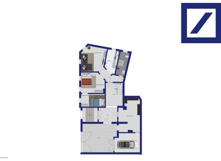 Mehrfamilienhaus zum Kauf als Kapitalanlage geeignet 11 Zimmer 251 m² 218 m² Grundstück Greiz 07973