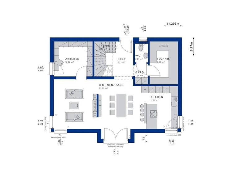 Haus zum Kauf 494.543 € 8 Zimmer 148 m² 563 m² Grundstück Langenhorst Ochtrup 48607