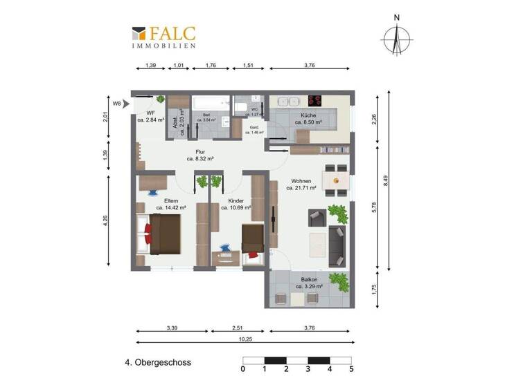 Wohnung zum Kauf 240.000 € 3 Zimmer 76 m² Böckingen Heilbronn 74080