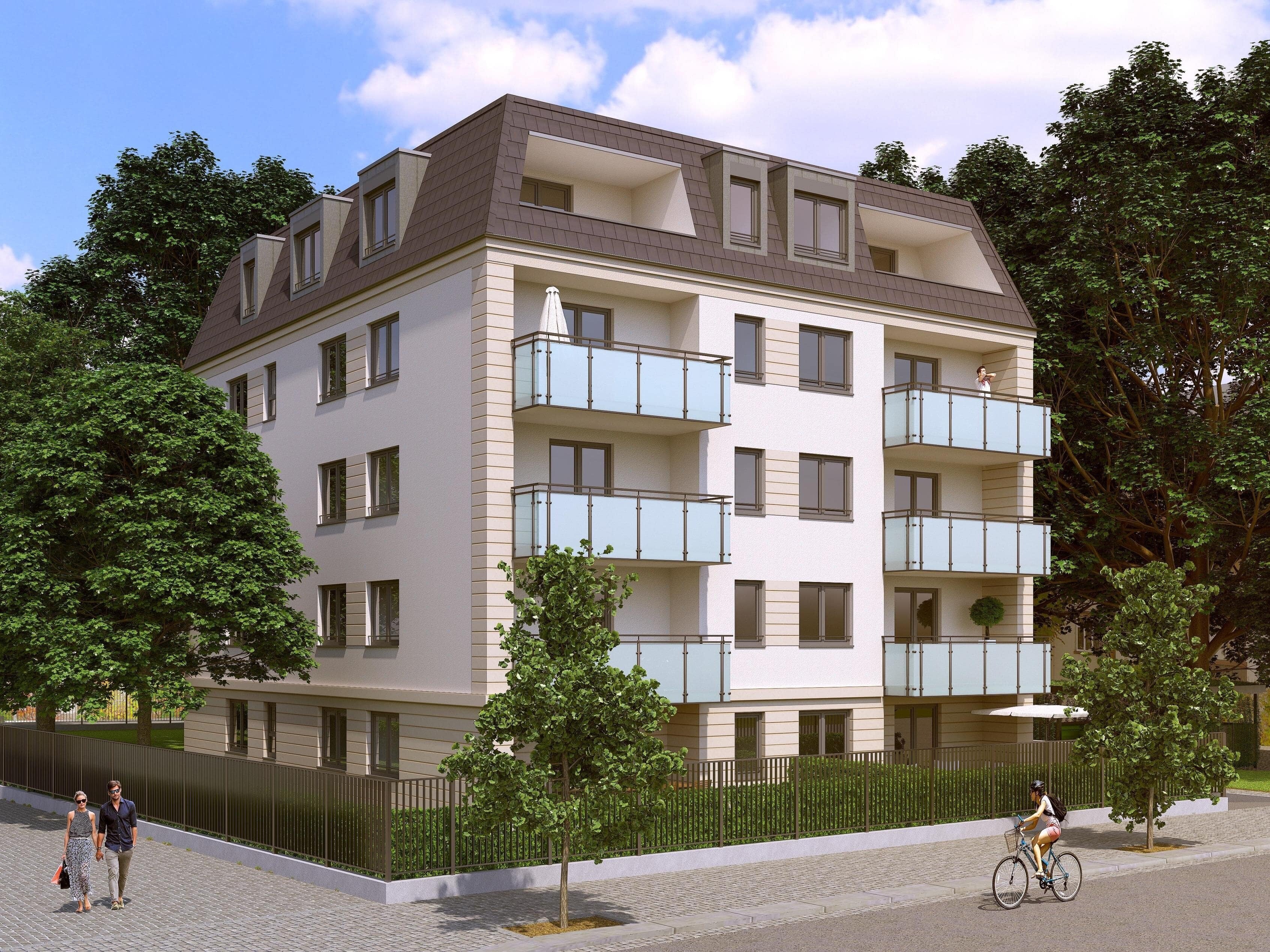 Wohnung zum Kauf provisionsfrei 639.000 € 4 Zimmer 101,4 m²<br/>Wohnfläche 2.<br/>Geschoss Gruna (Am Knie) Dresden 01309