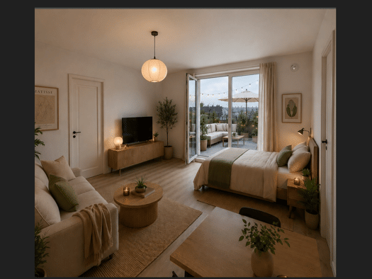 Studio zur Miete - Erstbezug 744 € 1 Zimmer 45 m² 2 Geschosse frei ab 01.10.2026 Kieler Straße 23 Selent 24238