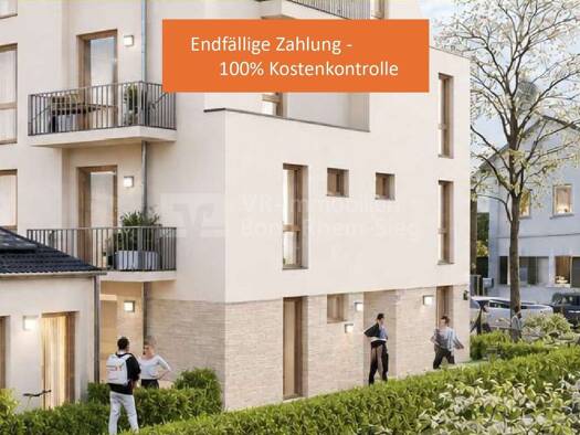 Wohnung zum Kauf - Erstbezug provisionsfrei 196.400 € 1 Zimmer 22,4 m² EG Euskirchener Str. 63 Endenich Bonn 53121