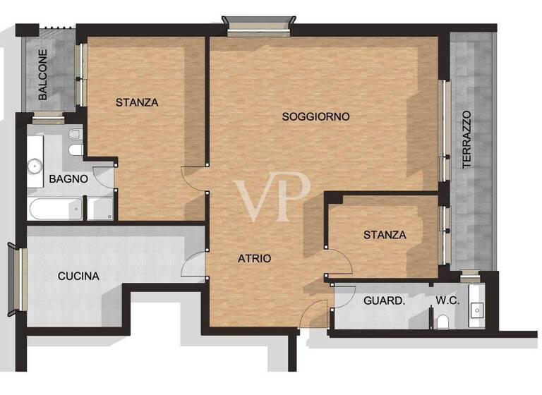 Wohnung zum Kauf 895.000 € 4 Zimmer 118,5 m² 2. Geschoss frei ab sofort Via Fago / Fagenstraße Bolzano / Bozen 39100