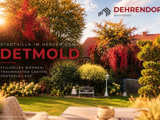 Villa zum Kauf 799.000 € 11 Zimmer 295 m² 699 m² Grundstück Innenstadt Detmold 32756