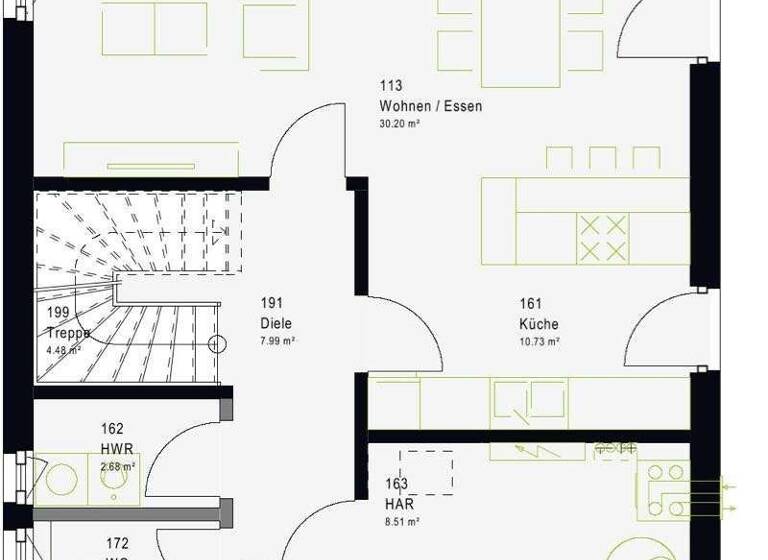 Einfamilienhaus zum Kauf provisionsfrei 295.049 € 5 Zimmer 134 m²<br/>Wohnfläche 350 m²<br/>Grundstück Großaspach Aspach 71546