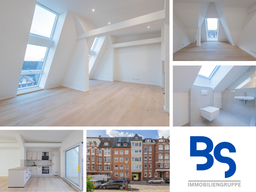 Wohnung zur Miete 1.615 € 2 Zimmer 85 m² 5. Geschoss Exerzierplatz Kiel 24103