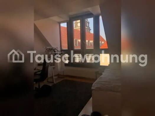 Maisonette zur Miete Tauschwohnung 1.100 € 3 Zimmer 146 m² 6. Geschoss Innere Altstadt Dresden 01067