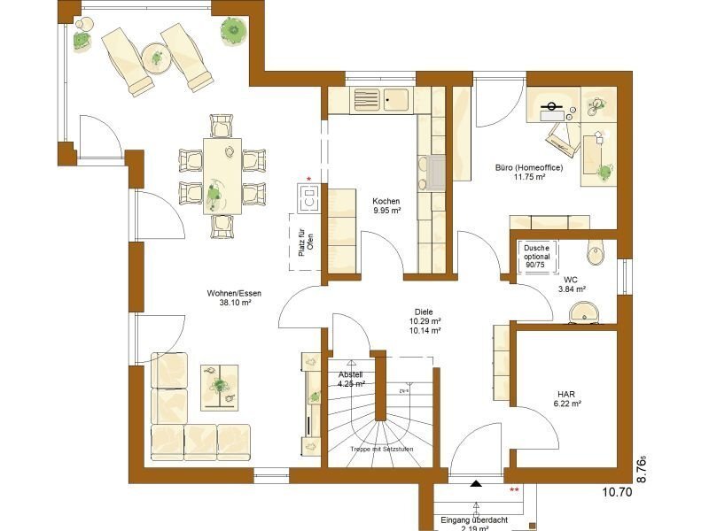 Einfamilienhaus zum Kauf 509.000 € 5 Zimmer 152 m²<br/>Wohnfläche 700 m²<br/>Grundstück Freudenburg Freudenburg 54450