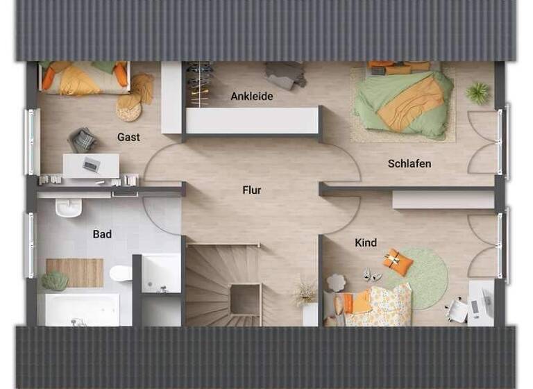 Haus zum Kauf provisionsfrei 408.390 € 5 Zimmer 141 m² 656 m² Grundstück Newel 54309