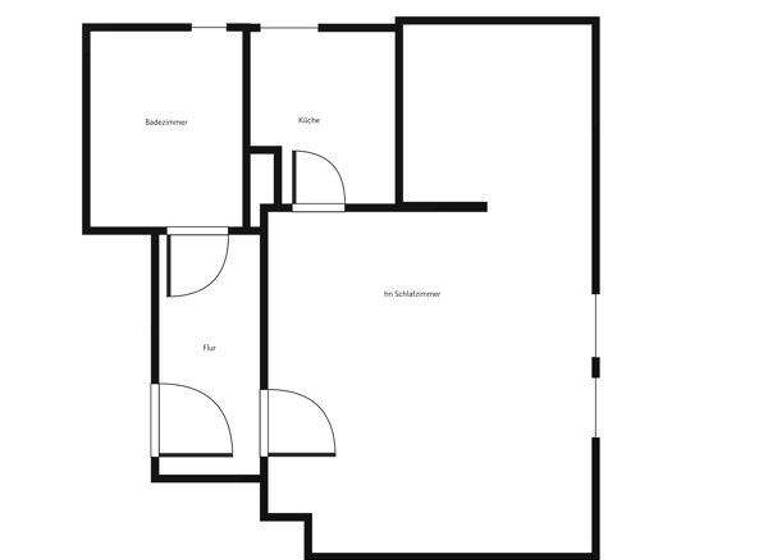 Studio zur Miete 408 € 1 Zimmer 24,9 m² 4. Geschoss frei ab 30.03.2026 Rudolphstraße 27 Gärten b Wöhrd Nürnberg 90489