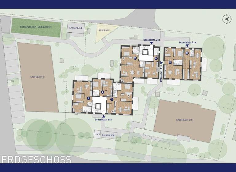 Wohnung zum Kauf - Erstbezug provisionsfrei 544.000 € 4 Zimmer 100,1 m² Peiting 86971