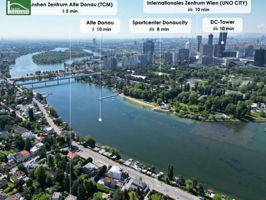 Wohnung zur Miete - Erstbezug 872 € 2 Zimmer 46 m² 5. Geschoss An der Schanze 25 Wien 1210