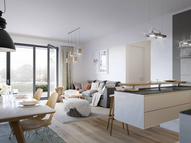 Wohnung zum Kauf - Neubau provisionsfrei 589.000 € 3 Zimmer 90 m² 1. Geschoss frei ab sofort Wörthstraße 41 Eltville Eltville am Rhein 65343
