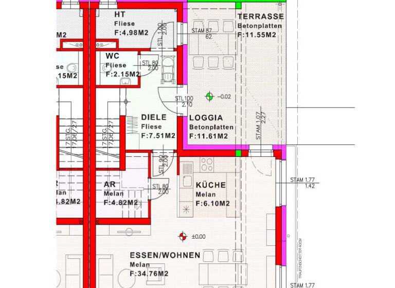 Reihenmittelhaus zum Kauf 437.860 € 4 Zimmer 134,1 m² Apetlon 7143