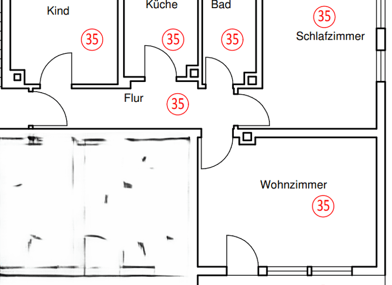 Wohnung zum Kauf 117.500 € 3 Zimmer 64,1 m² 3. Geschoss frei ab sofort Oberaden Bergkamen 59192
