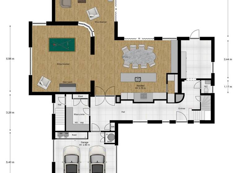 Villa zum Kauf 3.950.000 € 6 Zimmer 356 m² 2.275 m² Grundstück eeuwigelaan 17 bergen (nh) 1861 CL