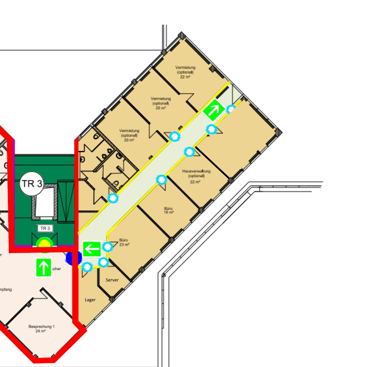 Bürofläche zur Miete 11 € 311 m²<br/>Bürofläche ab 214 m²<br/>Teilbarkeit Teltow Teltow 14513