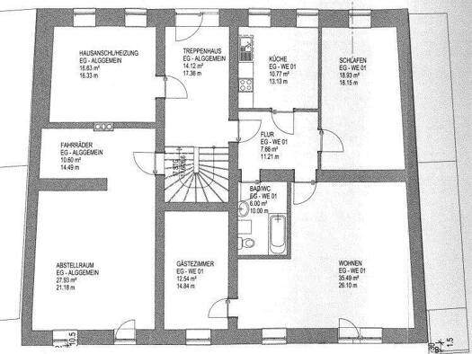 Mehrfamilienhaus zum Kauf als Kapitalanlage geeignet 365.000 € 18 Zimmer 508 m² 2.170 m² Grundstück Lengefeld 09514