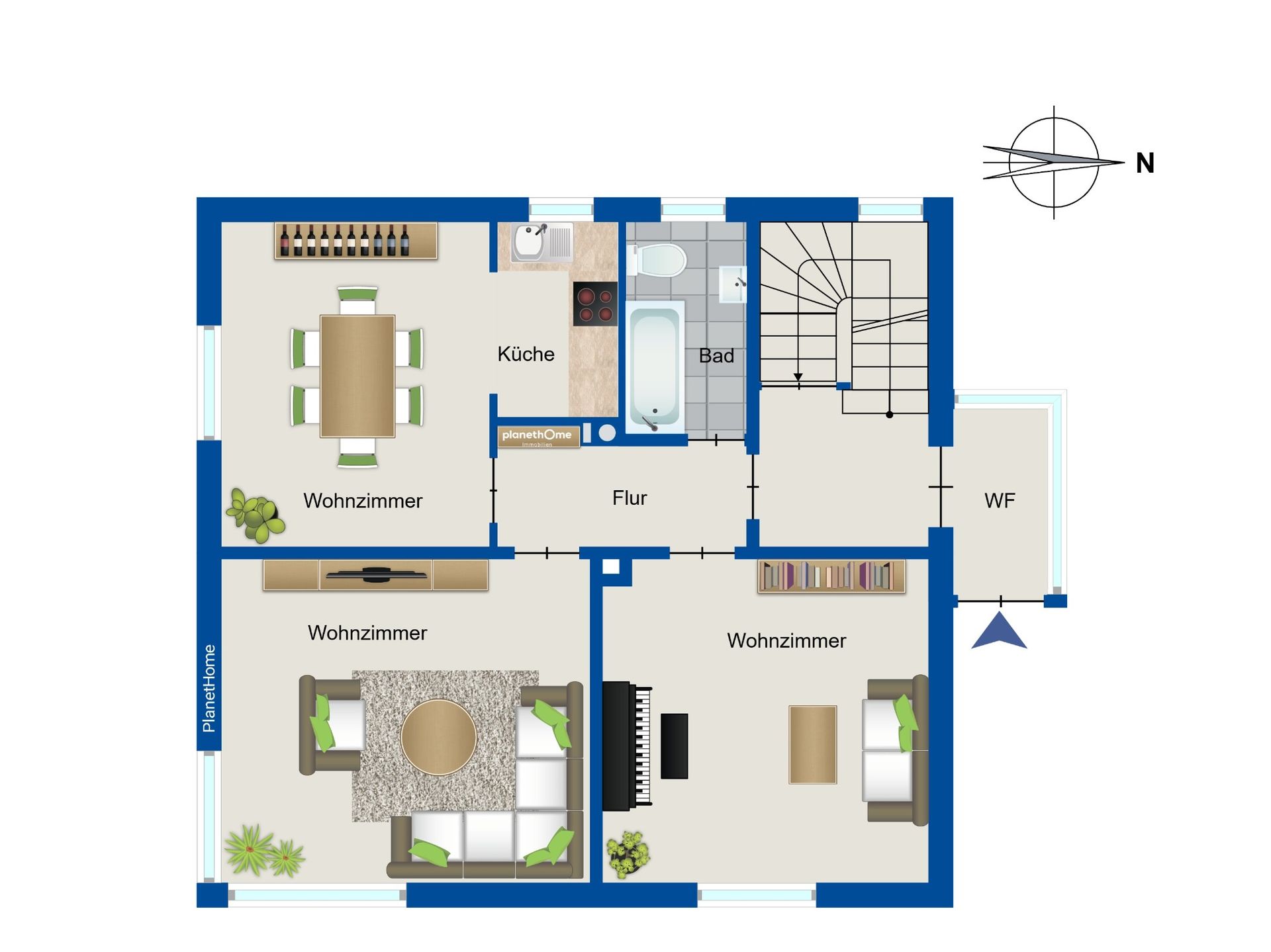 Einfamilienhaus zum Kauf 349.000 € 6 Zimmer 109 m²<br/>Wohnfläche 726 m²<br/>Grundstück Innenstadt Gevelsberg 58285