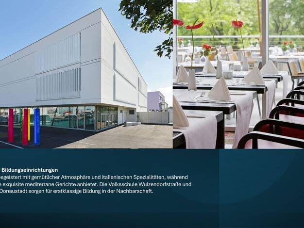 Terrassenwohnung zum Kauf - Erstbezug 265.000 € 2 Zimmer 50 m² 2. Geschoss Wien 1220