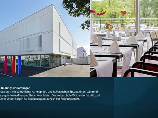 Terrassenwohnung zum Kauf - Erstbezug 265.000 € 2 Zimmer 50 m² 2. Geschoss Wien 1220