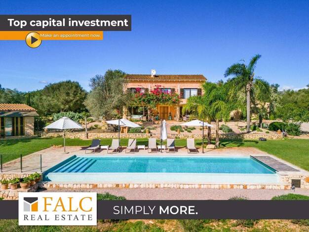 Landhaus zum Kauf provisionsfrei 1.950.000 € 5 Zimmer 200 m² 18.037 m² Grundstück Ses Salines 07640