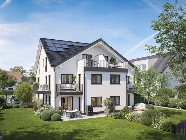 Wohnung zum Kauf - Neubau provisionsfrei 799.000 € 3 Zimmer 87 m² 1. Geschoss Tannenweg 3 Parsdorf Vaterstetten 85599