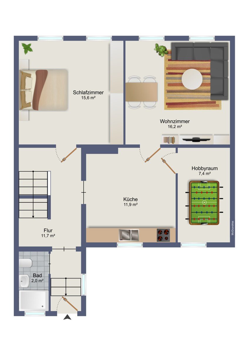 Einfamilienhaus zum Kauf 125.000 € 6 Zimmer 123,6 m²<br/>Wohnfläche 613 m²<br/>Grundstück Wolfen Wolfen 06766