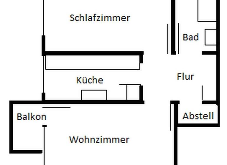 Wohnung zur Miete 1.150 € 2 Zimmer 54 m² 4. Geschoss frei ab 01.03.2026 Hausenerweg 29 Rödelheim Frankfurt - Rödelheim 60489