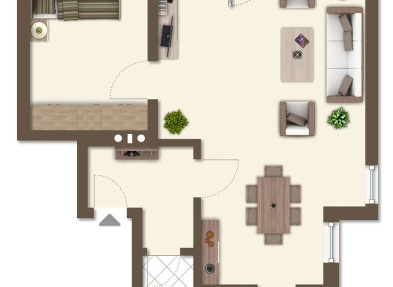 Wohnung zum Kauf 205.000 € 2 Zimmer 63,8 m² 1. Geschoss Stockstadt am Main 63811