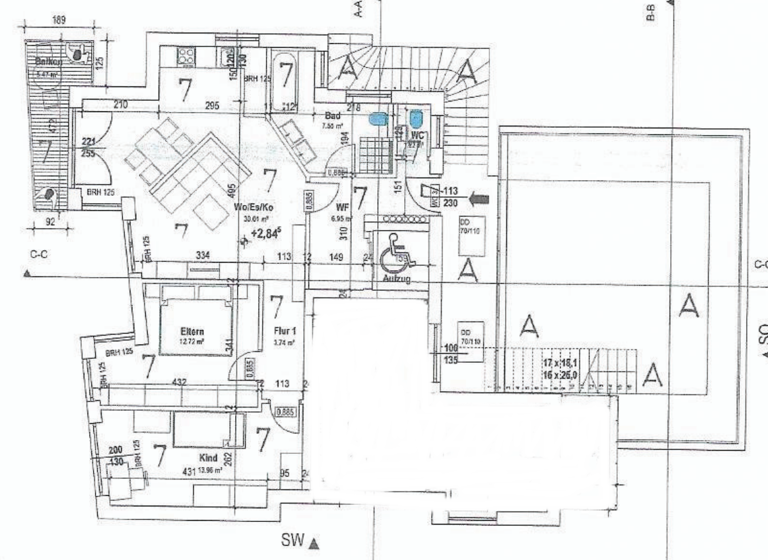 Wohnung zur Miete 1.600 € 3 Zimmer 86 m² 1. Geschoss Überlingen 88662