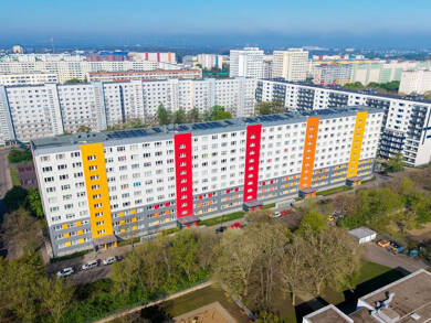 Wohnung zur Miete 355 € 2 Zimmer 50,6 m² 8. Geschoss Pablo-Neruda-Str. 9 Neustädter Platz Magdeburg 39126